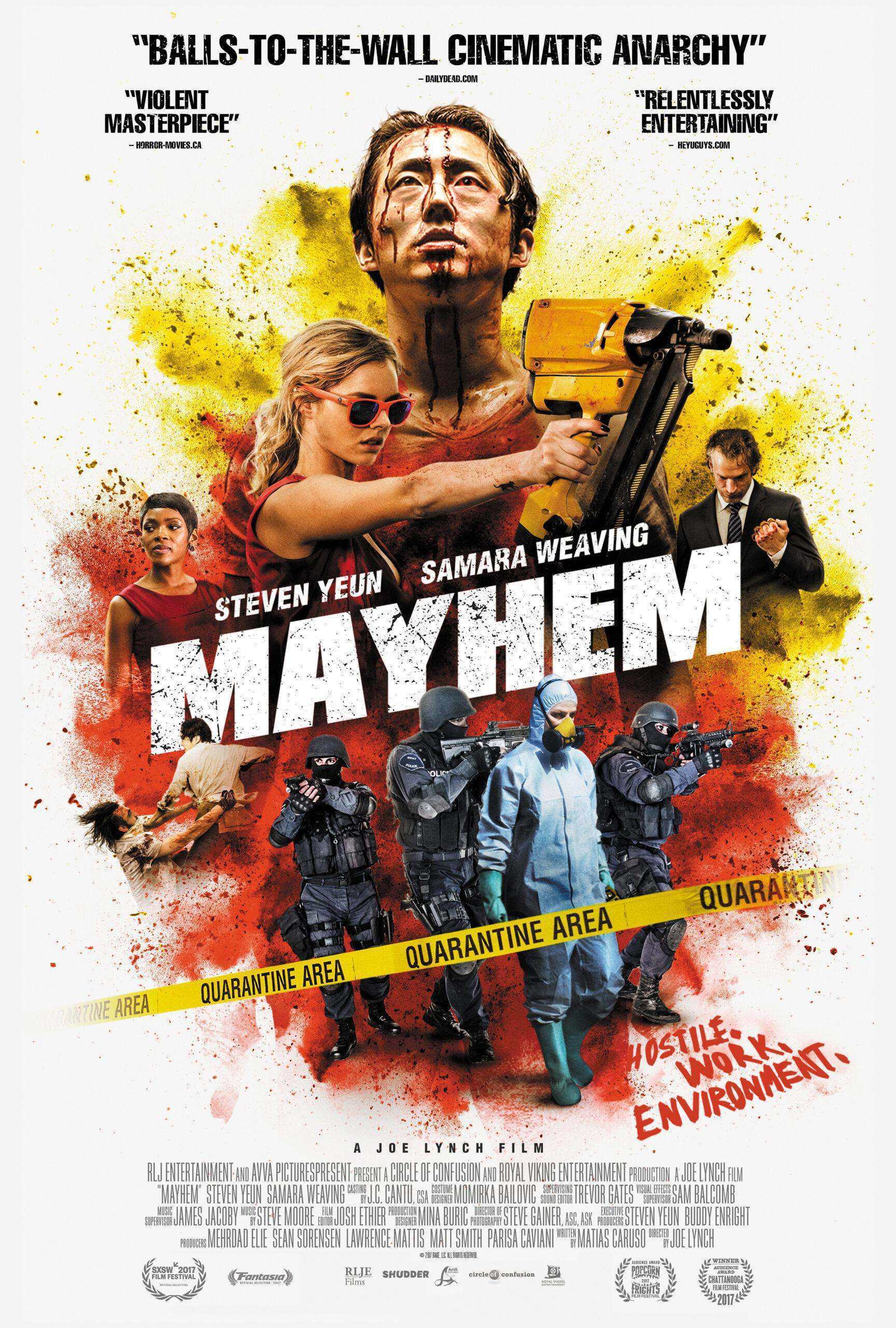 فیلم ضرب و شتم Mayhem 2017 با زیرنویس فارسی چسبیده