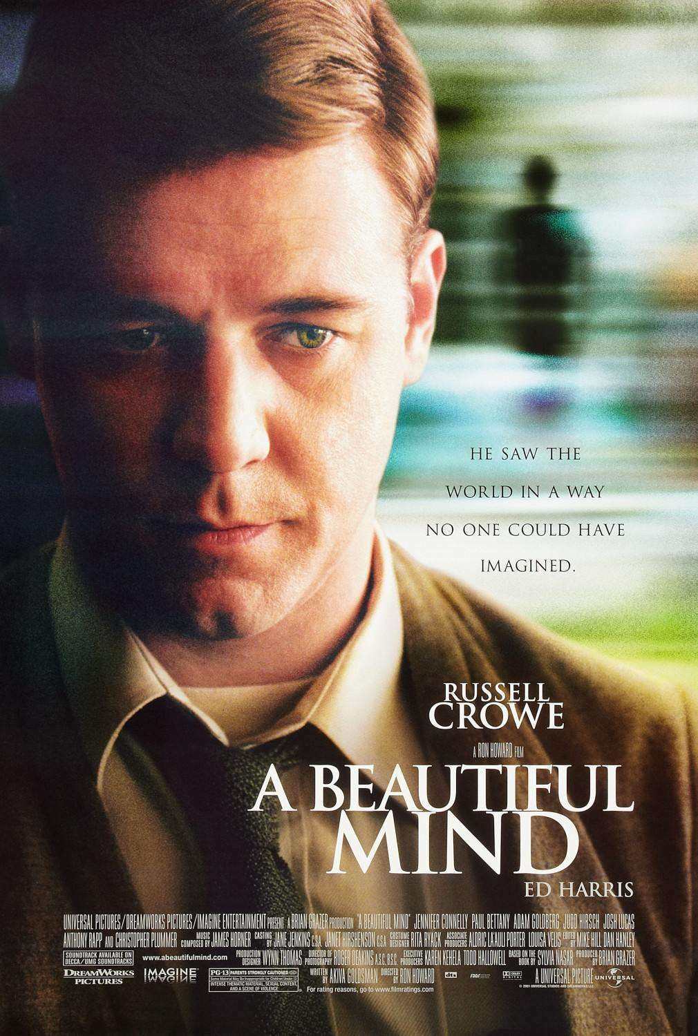 دانلود فیلم ذهن زیبا A Beautiful Mind 2001 با دوبله فارسی