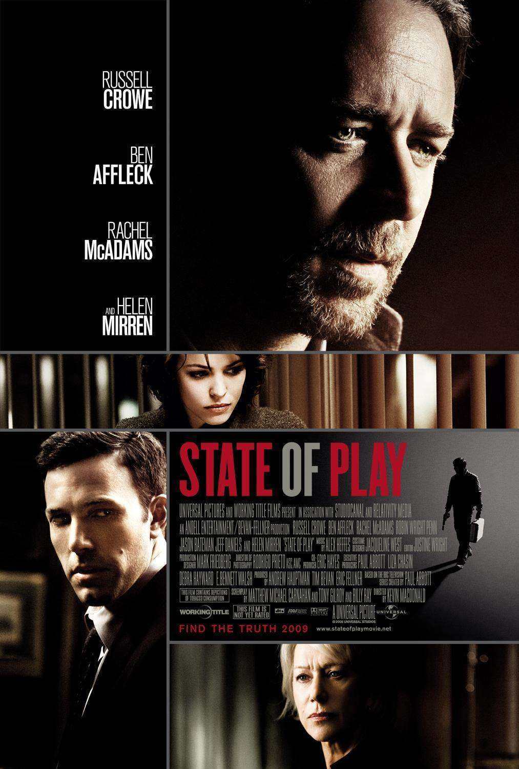 فیلم وضعیت بازی با دوبله فارسی State of Play 2009
