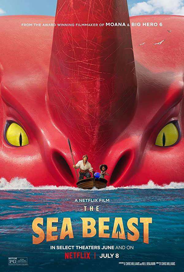 انیمیشن هیولای دریا The Sea Beast 2022 با دوبله فارسی