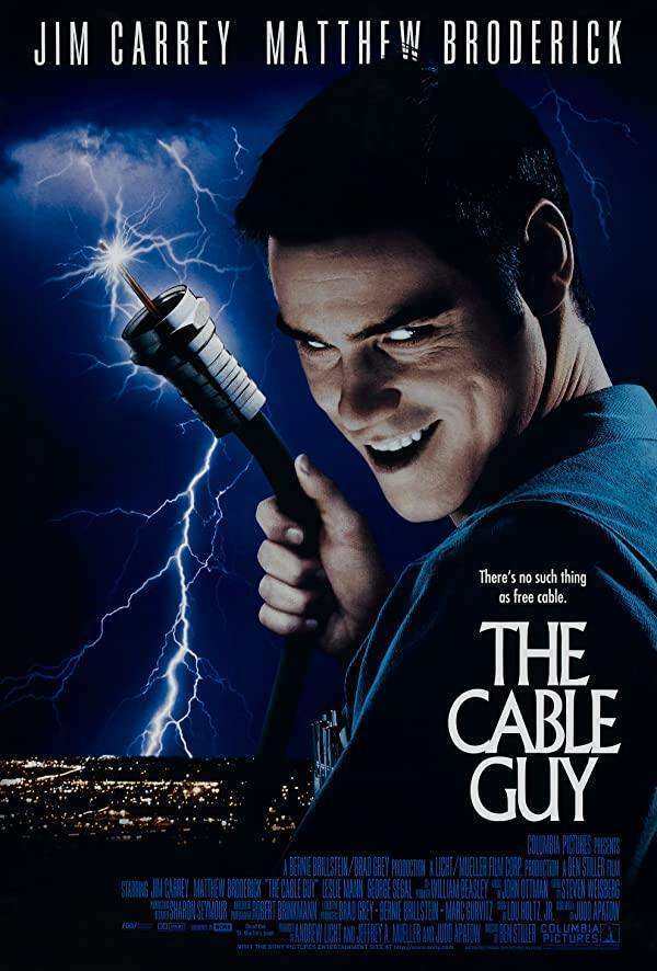 فیلم پسر کابلی The Cable Guy 1996 با دوبله فارسی / فیلم مرد کابلی 1996
