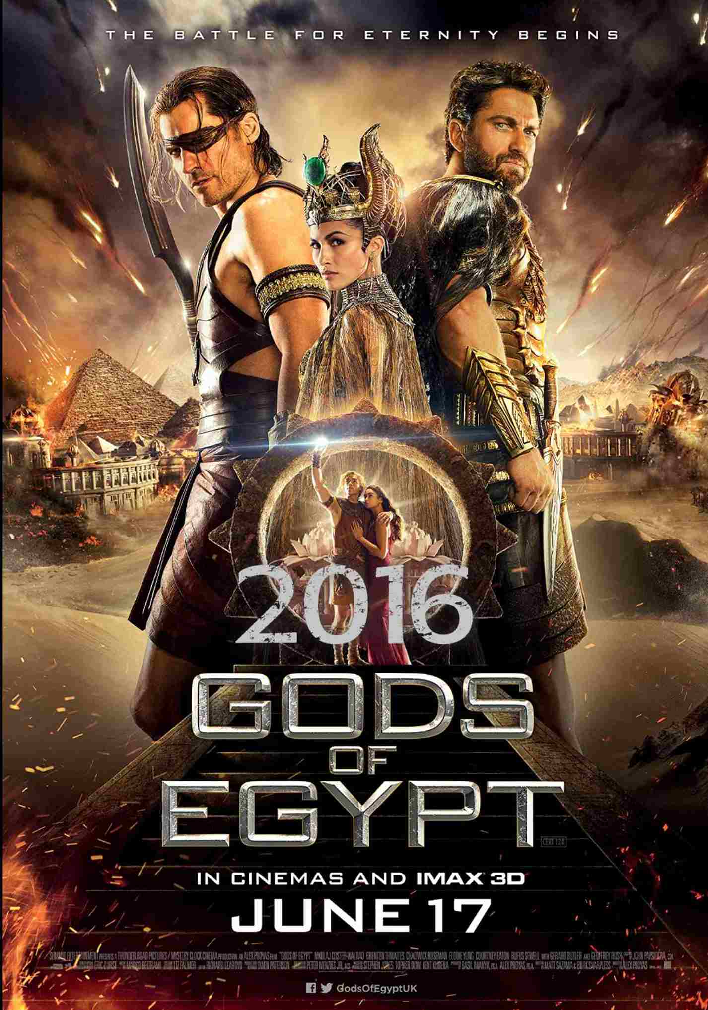 فیلم خدیان مصر Gods of Egypt 2016 با دوبله فارسی