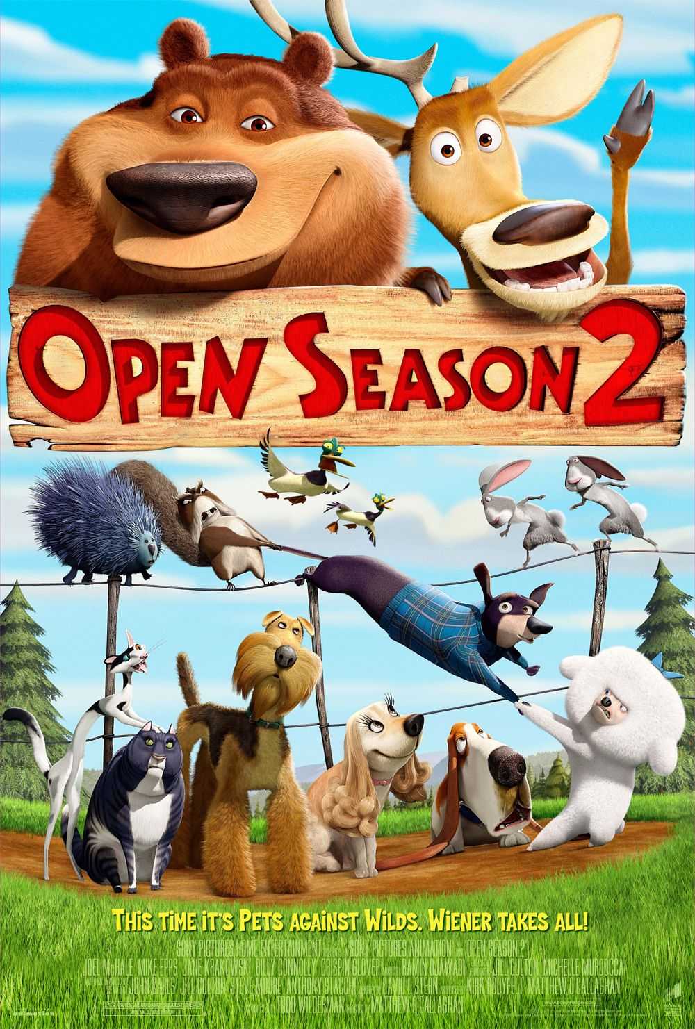 انیمیشن فصل شکار 2 Open Season 2 2008 با دوبله فارسی