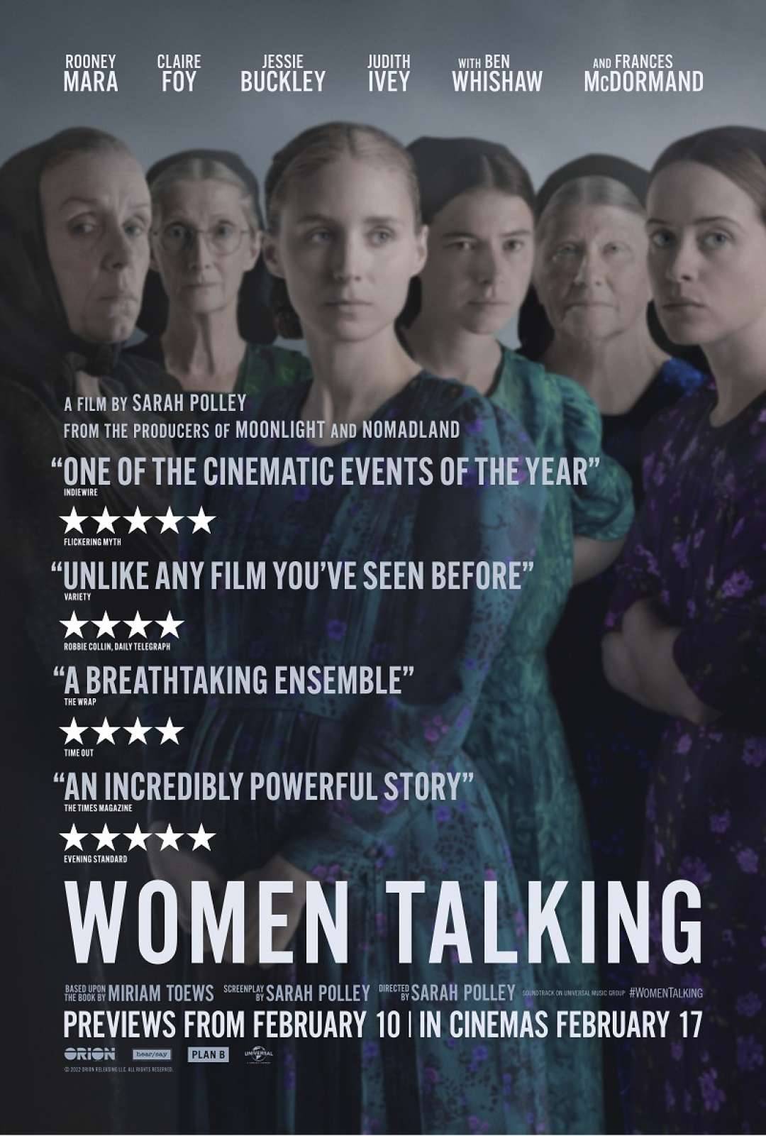 فیلم حرف های زنانه Women talking 2022 با دوبله فارسی