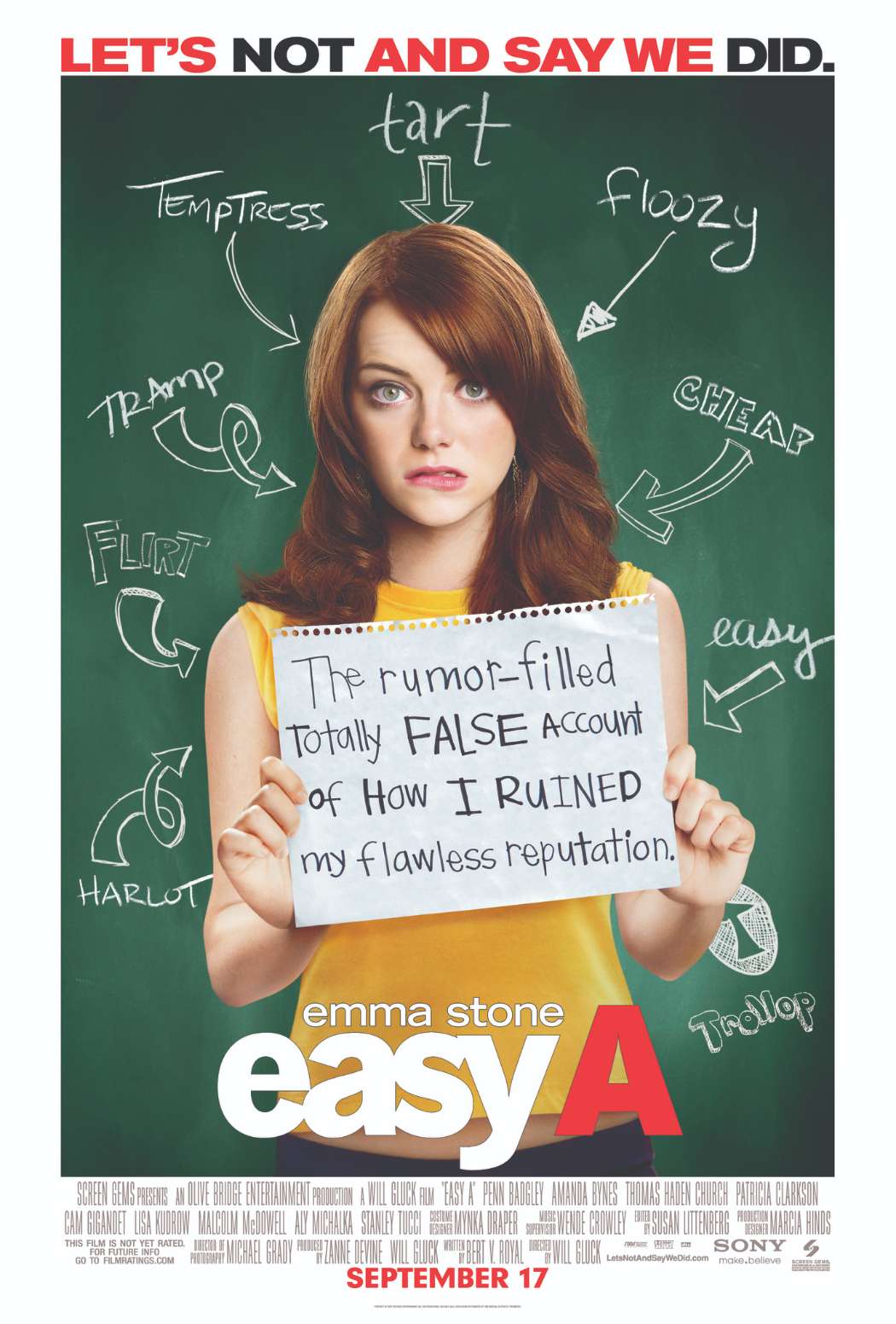 دانلود فیلم Easy A 2010 ایزی ای با زیرنویس فارسی چسبیده