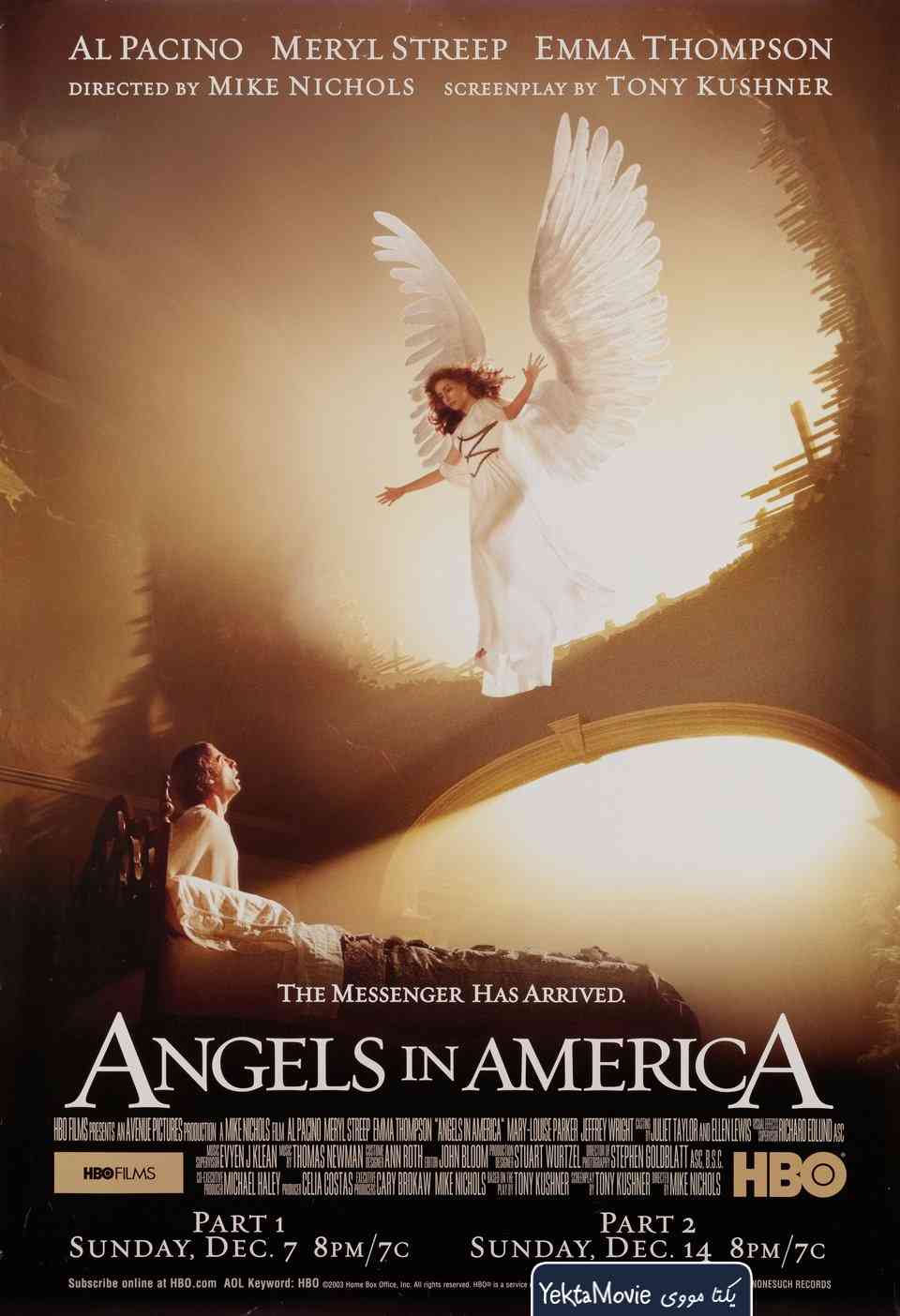 سریال Angels in America 2003 ( فرشتگان در آمریکا ۲۰۰۳ )