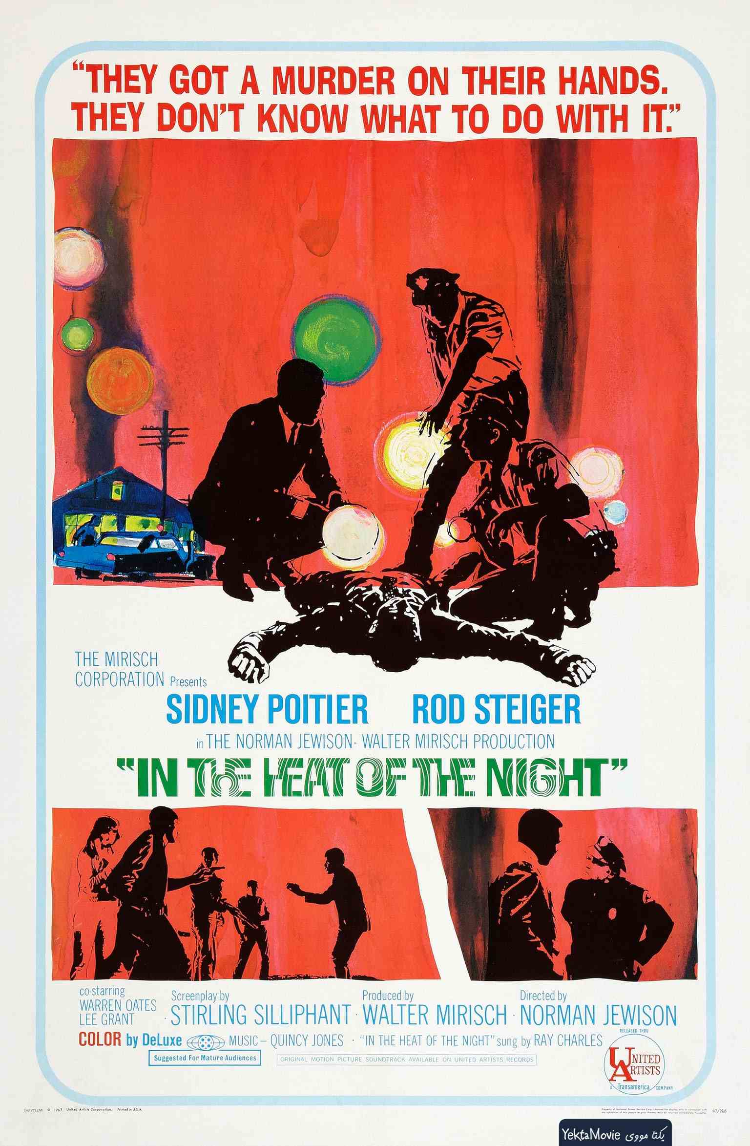 فیلم In the Heat of the Night 1967 ( در گرمای شب ۱۹۶۷ )
