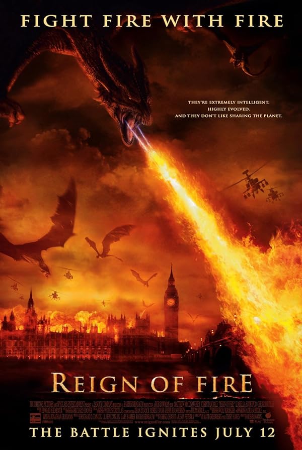 فیلم منطقه آتش Reign of Fire 2002 با دوبله فارسی