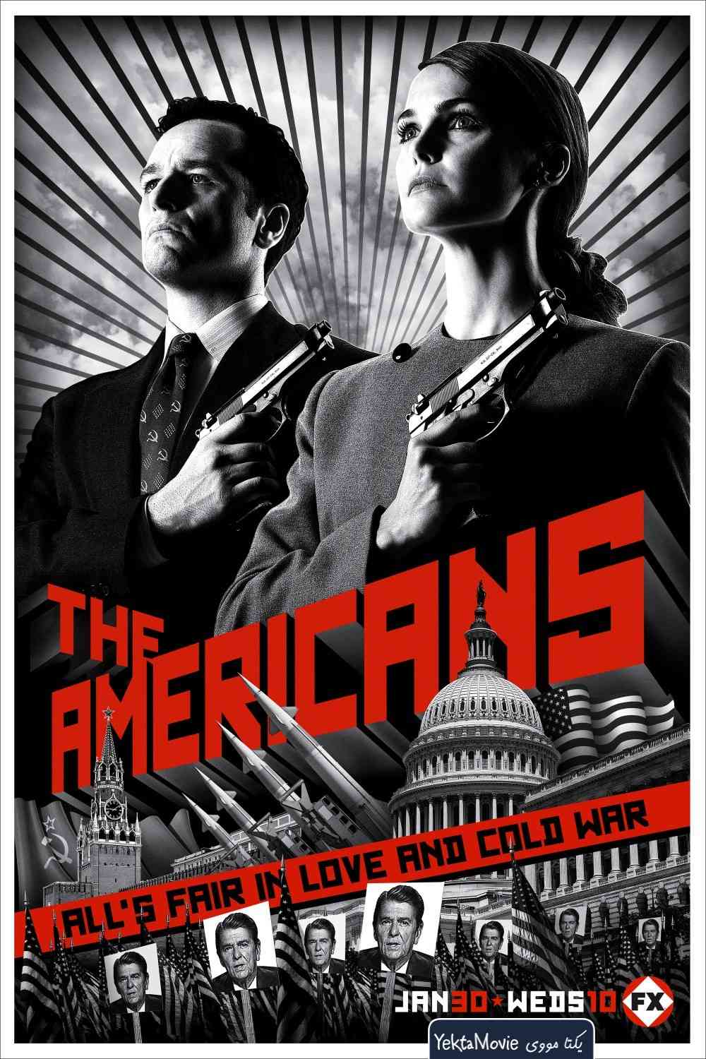 سریال The Americans 2013 ( آمریکایی ها ۲۰۱۳ )