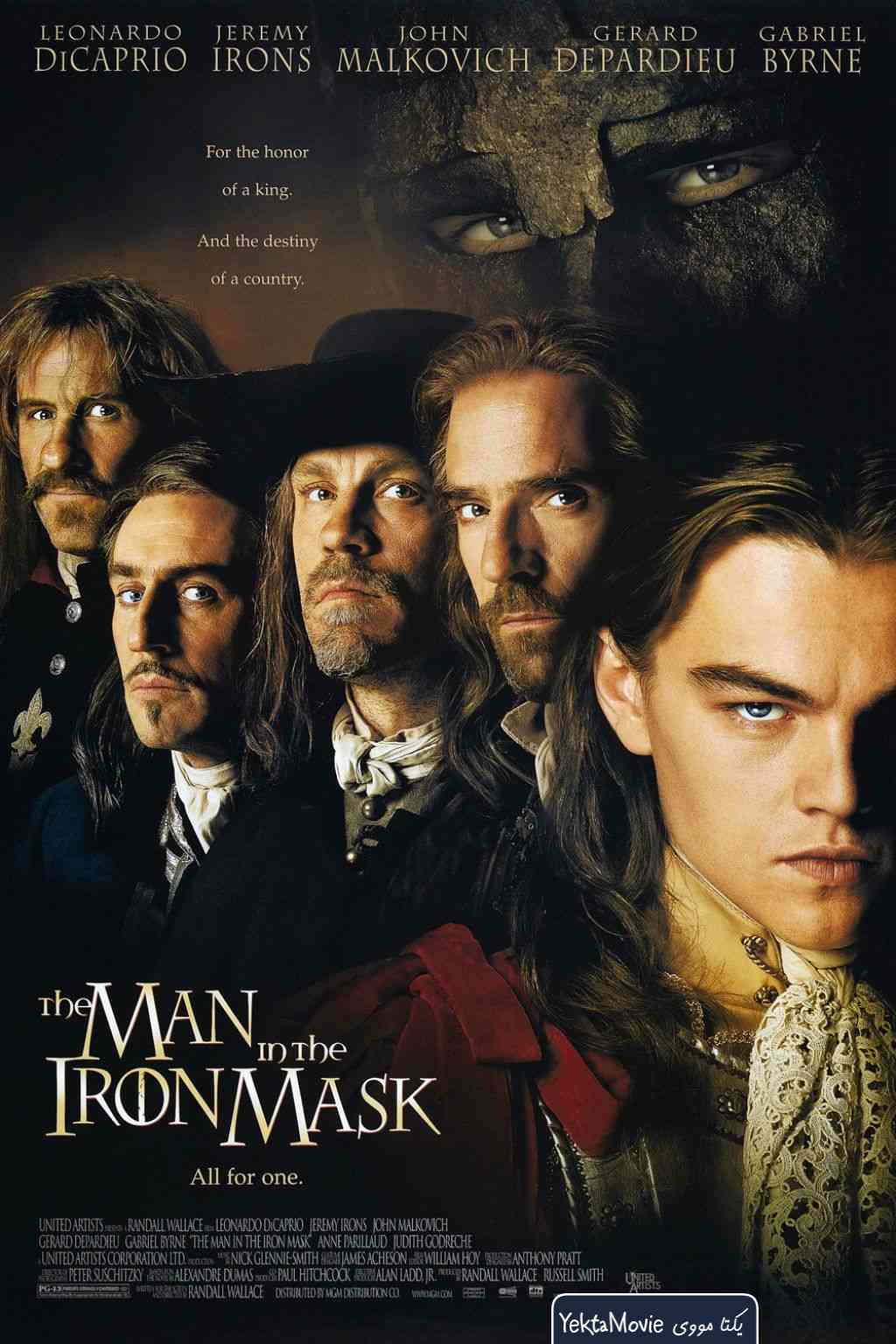 فیلم The Man in the Iron Mask 1998 ( مردی با ماسک آهنین ۱۹۹۸ )