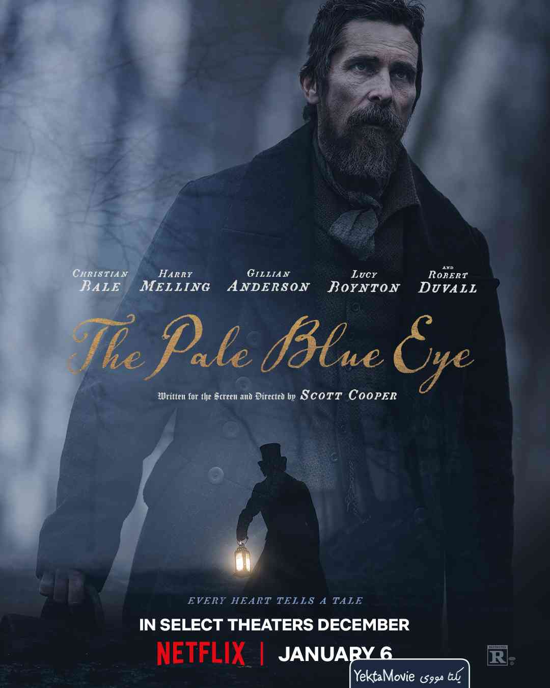 فیلم The Pale Blue Eye 2022 ( چشم آبی کم رنگ ۲۰۲۲ )